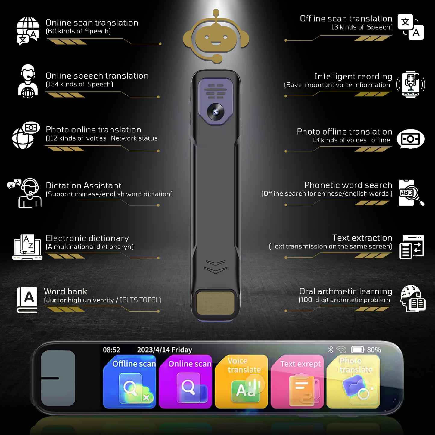 GPTPen – AI Scanning Smart Pen – Instant Answers, Real-Time Notes & More
